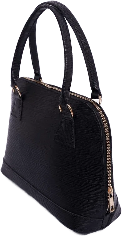 Black Structured Tote